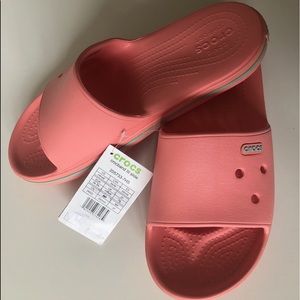 Crocs Sandals Crocband 3 Slide Classic Coral Peach